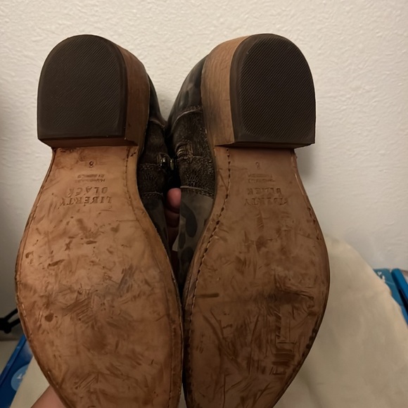 Liberty black cheetah boots size 8 never worn - Picture 6 of 6